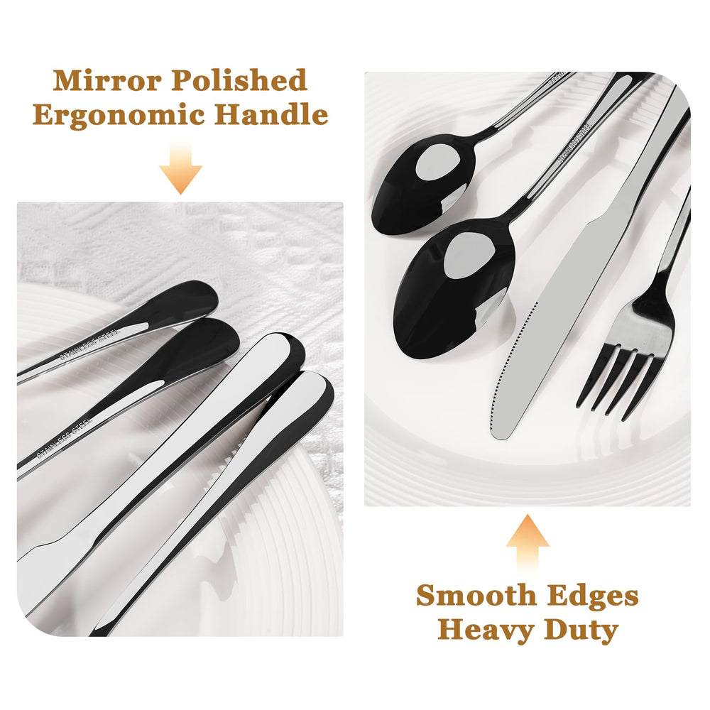 Astercook ergonomic handles improve grip and comfort during meals.