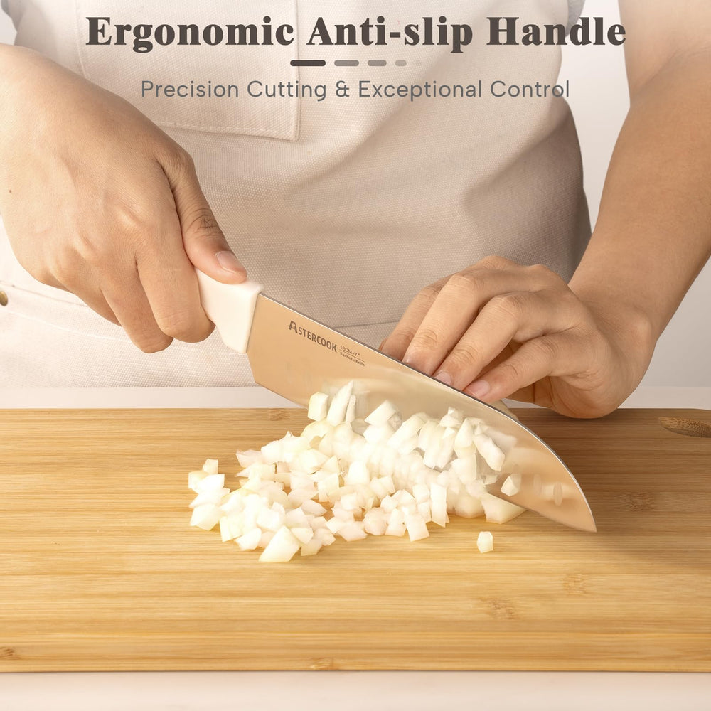Astercook kitchen and poultry shears add versatility to cutting tasks.