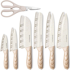 Astercook knife set 8-inch chef knife for precise kitchen prep and versatile use