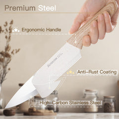 Astercook knife set 8-inch slicing knife for efficient meat and produce slicing
