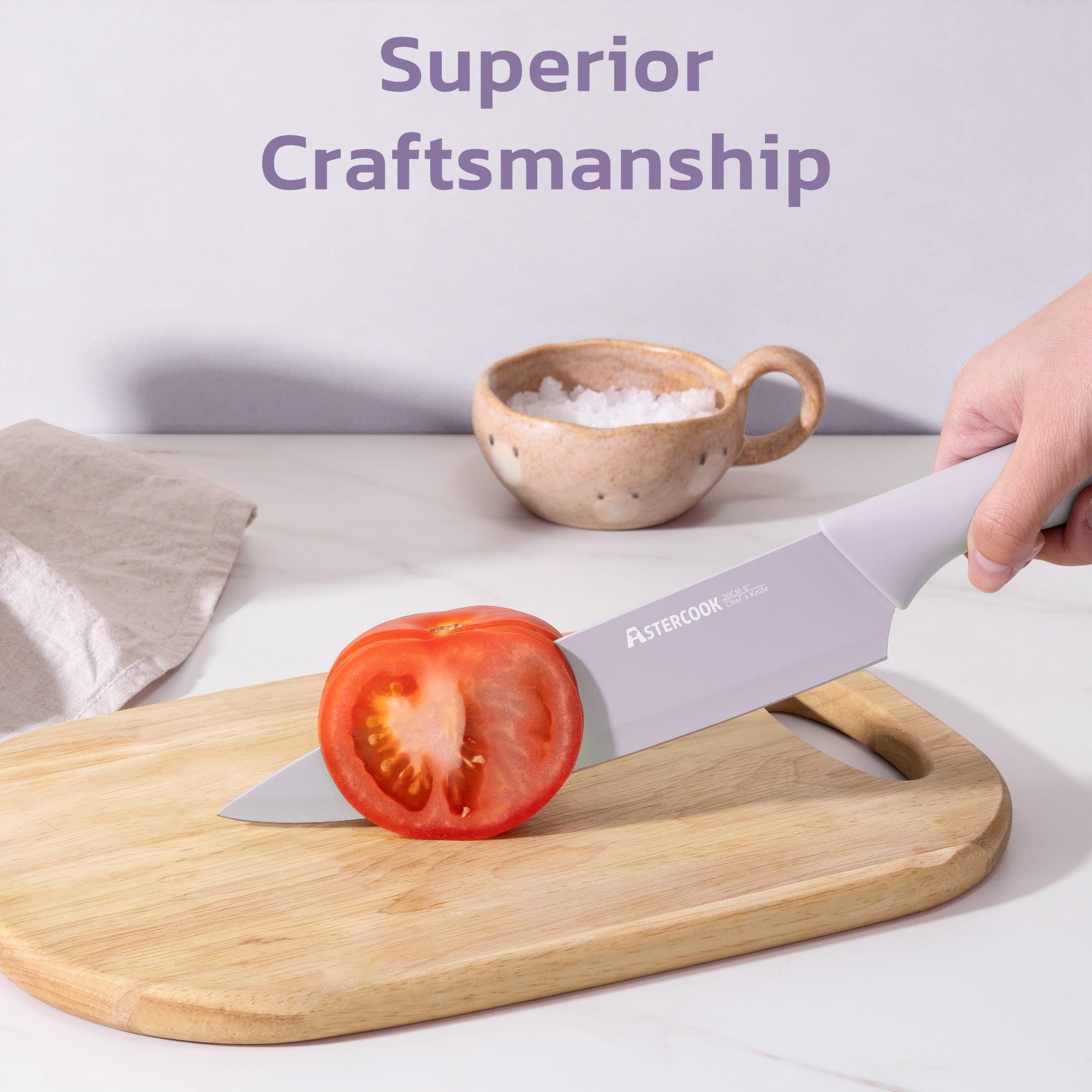 Astercook blade guards (6pc) for safe storage and transport