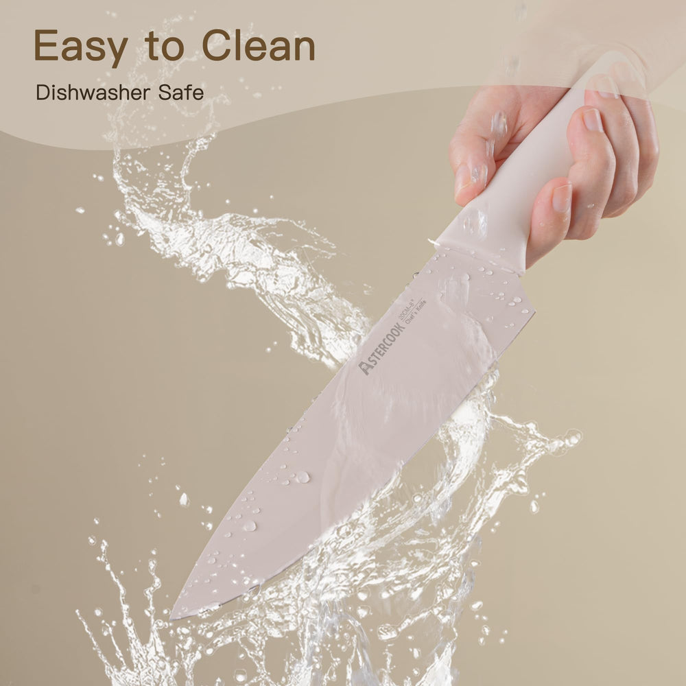 Astercook kitchen shears with blade guards for safe storage