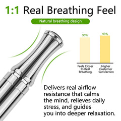 ASTOFLI Breathing Necklace flavor packs highlight calming aromas for stress relief.