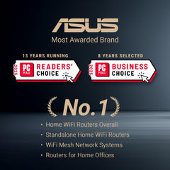 ASUS ROG Rapture GT-BE98 Pro rear ports showcase dual 10G connections for fast backhaul.
