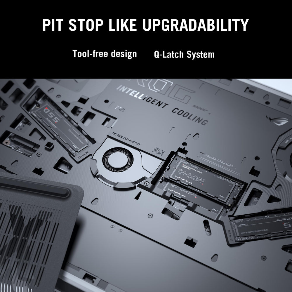 ASUS ROG Strix G16 Dolby Atmos audio enhances game soundscapes.