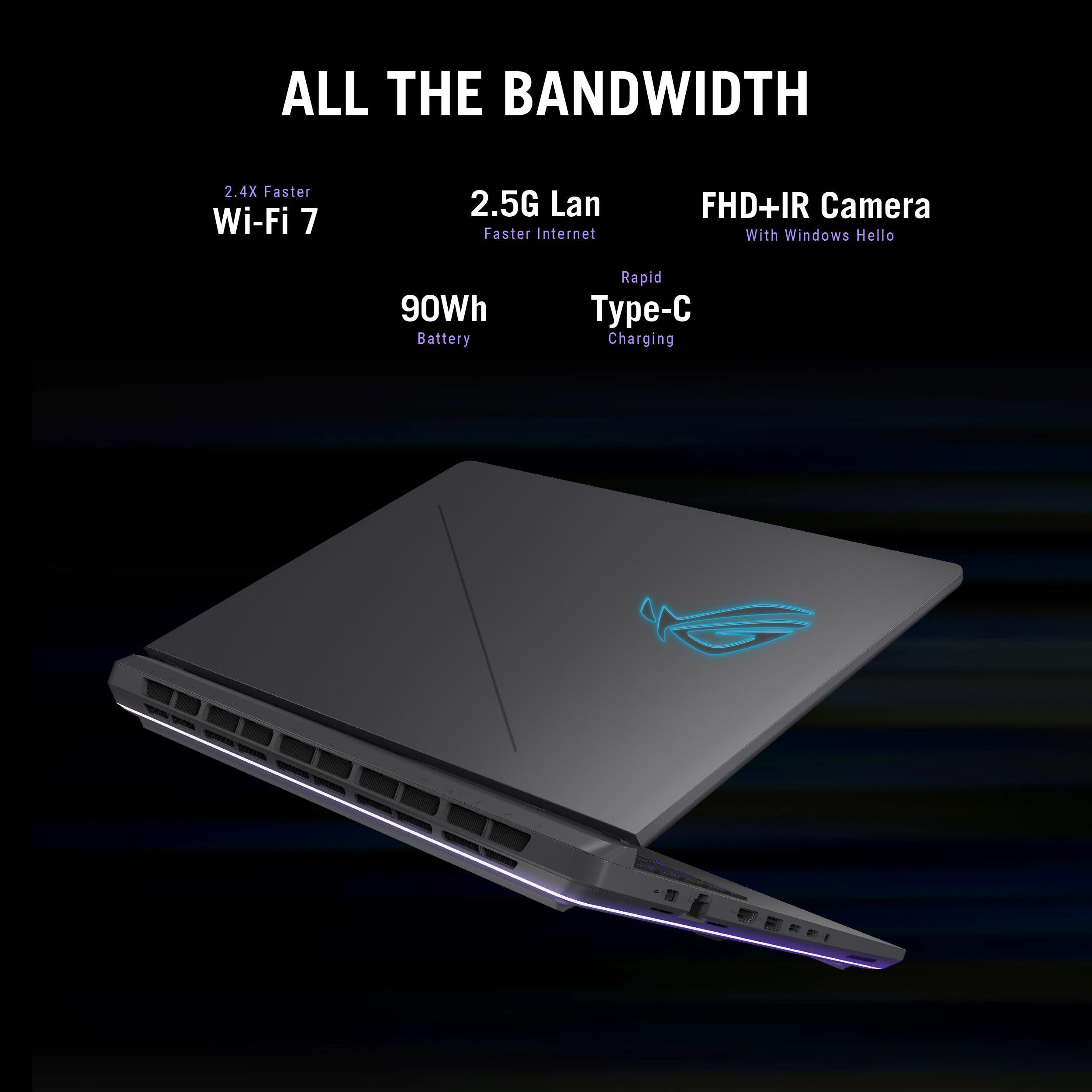 ASUS ROG Strix G16 16GB DDR5 memory speeds multitasking.