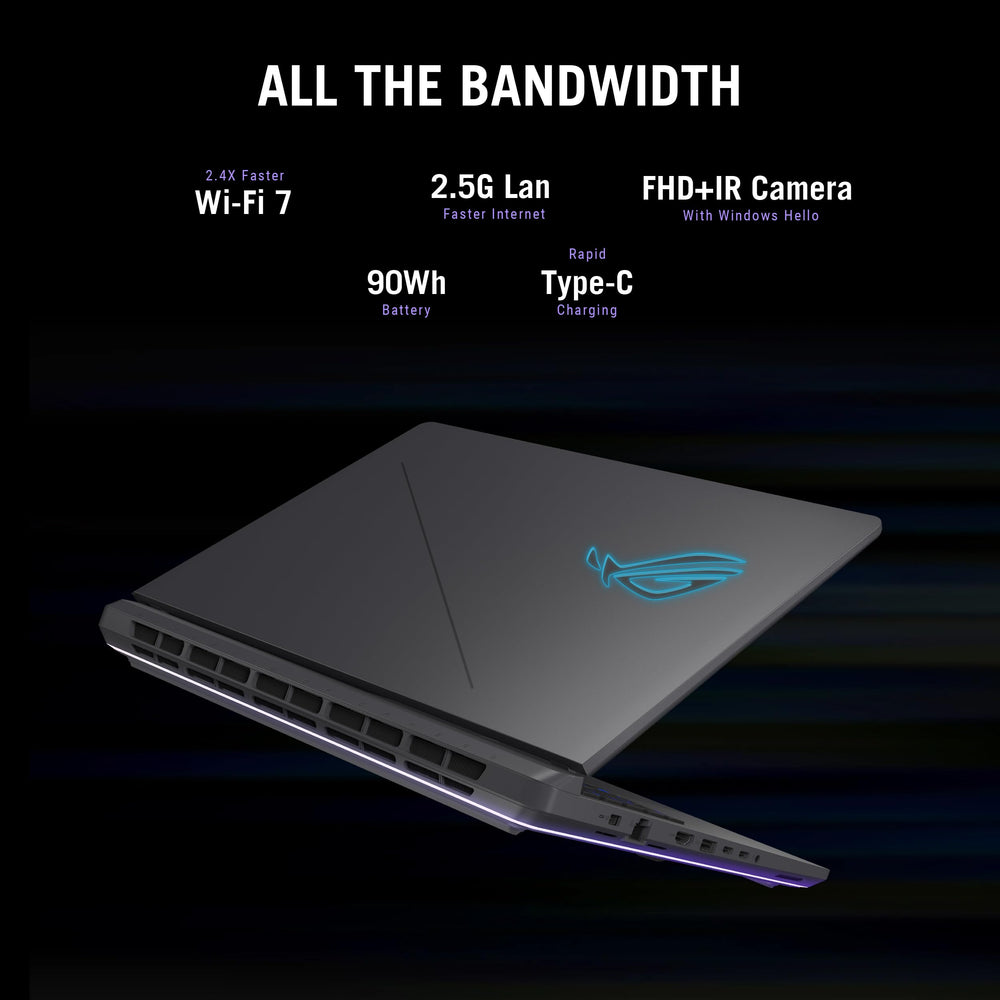 ASUS ROG Strix G16 16GB DDR5 memory speeds multitasking.