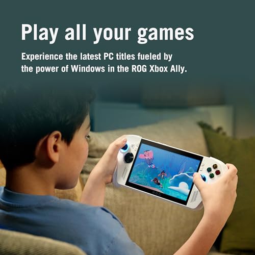 ASUS ROG Xbox Ally handheld design for comfortable play