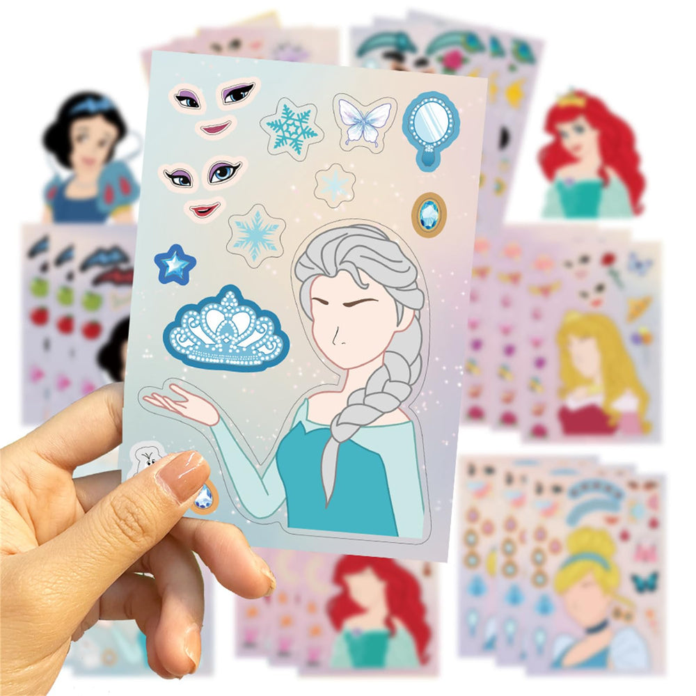Asverbet princess design variety offering diverse faces for DIY projects.
