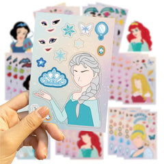 Asverbet princess design variety offering diverse faces for DIY projects.
