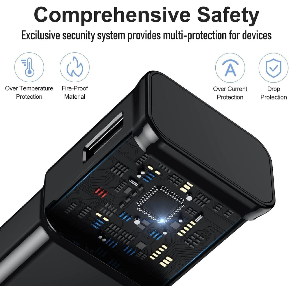 Aszpbydz fast charging USB-C cable 6.6 ft enables quick Samsung power ups.