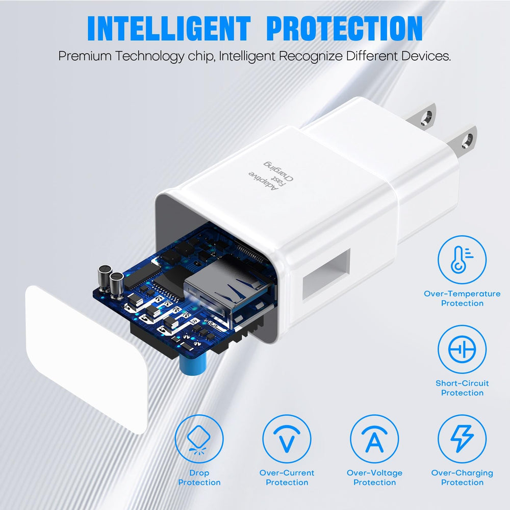 Aszpbydz charger compatible with Samsung Galaxy devices for broad use