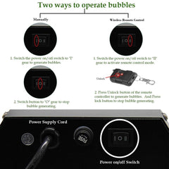 ATDAWN portable handle design enables easy transport to parties.