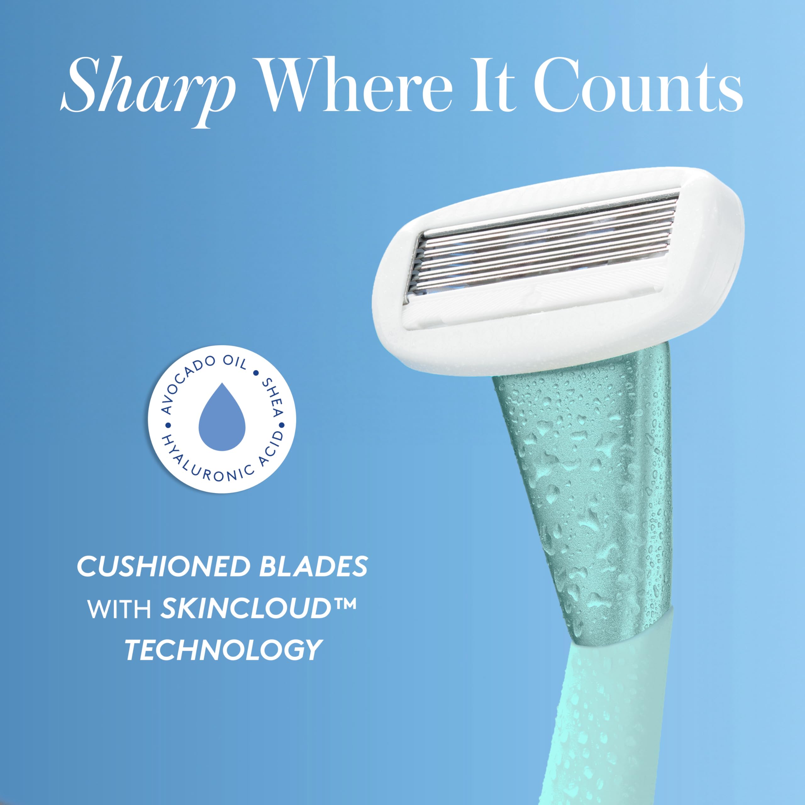 Magnetic shower hook keeping the Athena Club razor dry and accessible.