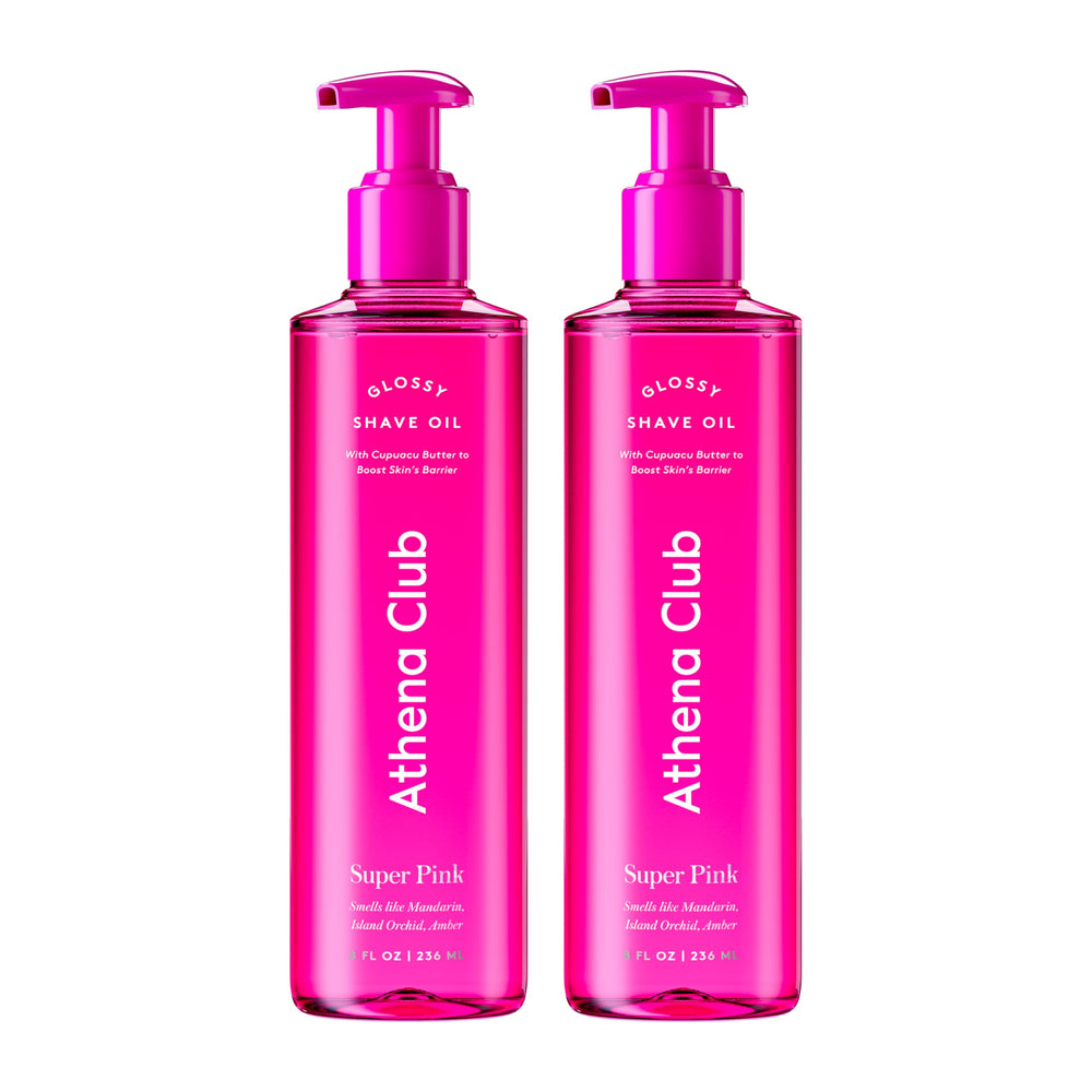 Athena Club Shave Oil bottle for a smooth, easy pre-shave experience.