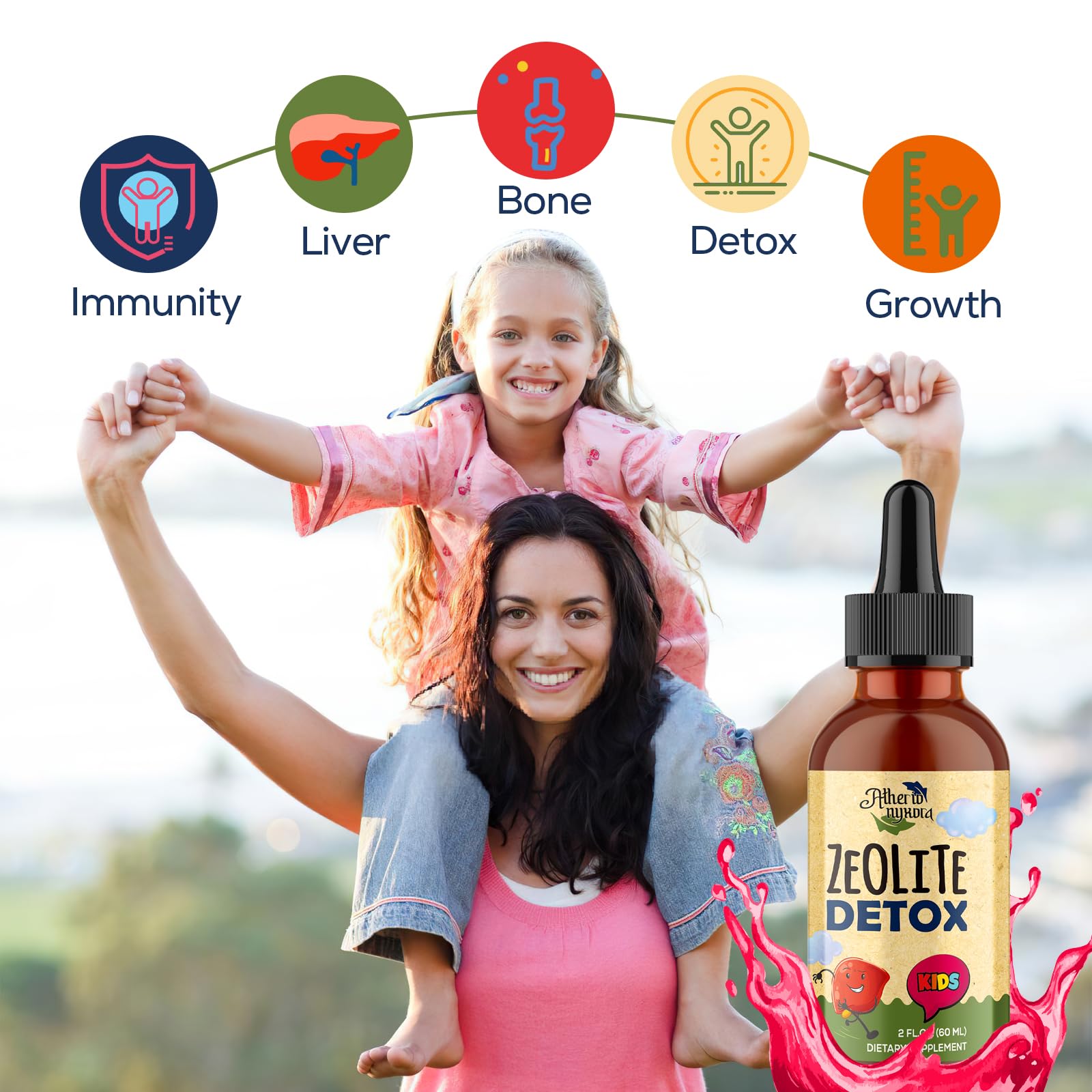 Ingredient panel shows Vitamin C, Magnesium, and Zinc in the formula.