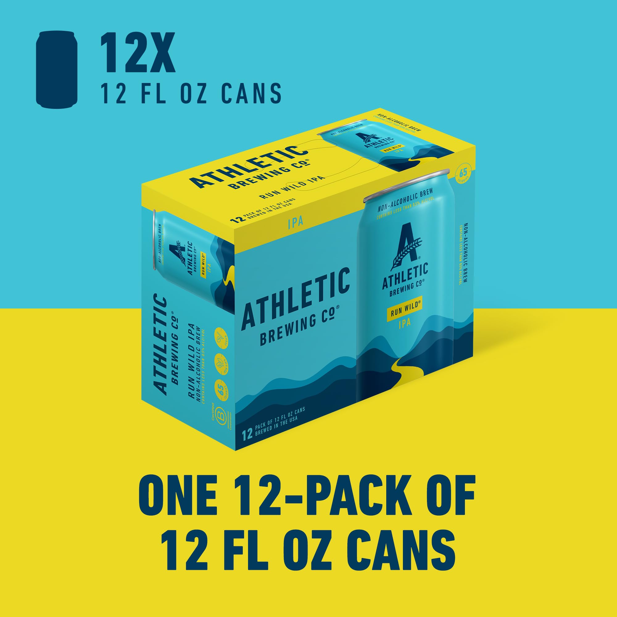 Athletic Brewing's proprietary process creates aroma-rich non-alcoholic craft.