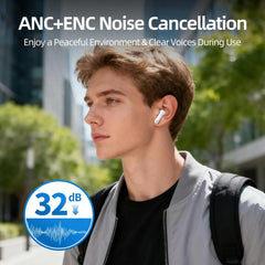 ATHONGL wireless earbuds touch controls for easy playback and calls.