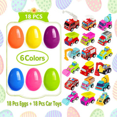 Atiger eggshells come in six vibrant colors to boost visibility during hunts.