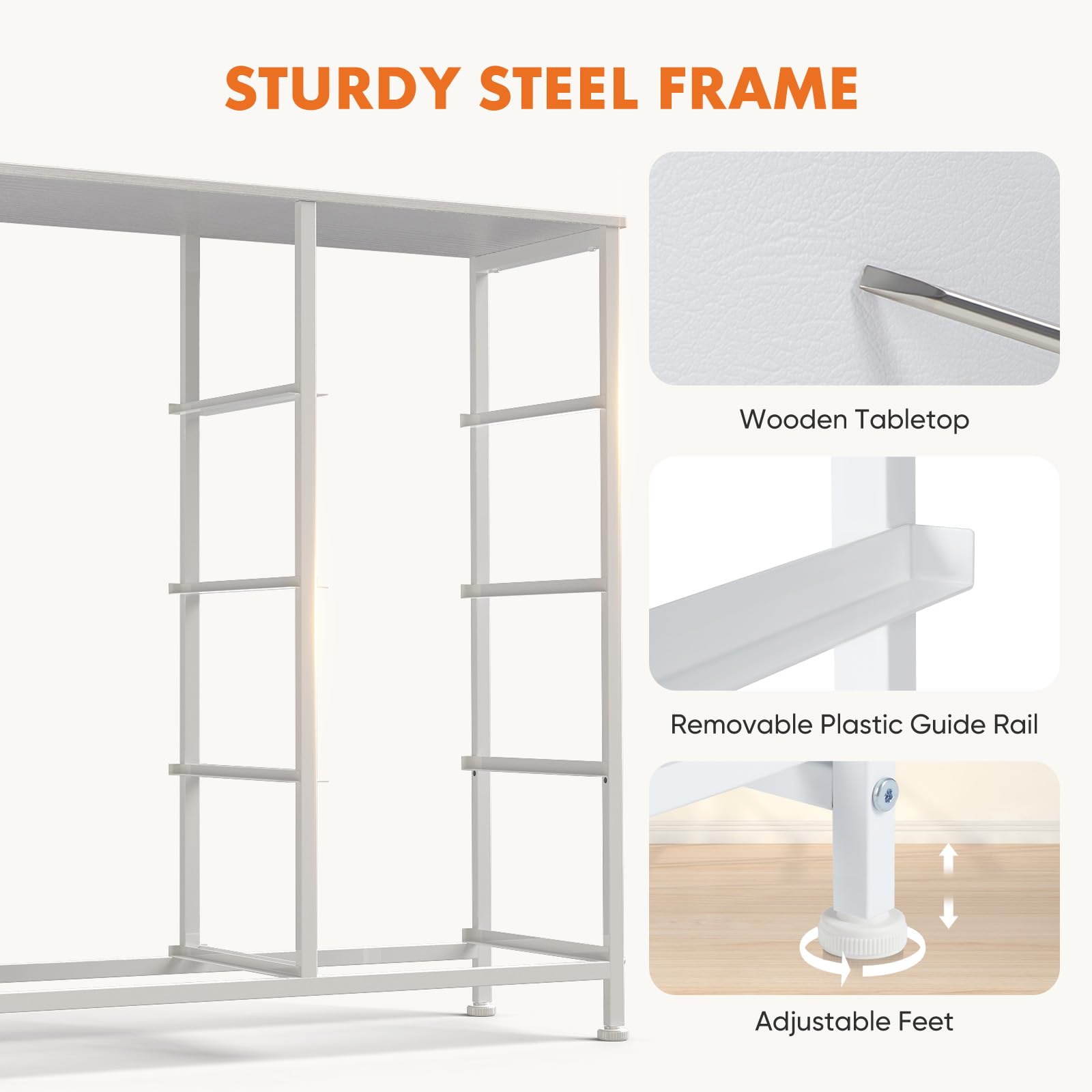 Atilioo dresser in room visual demonstrates compact fit and organized storage.