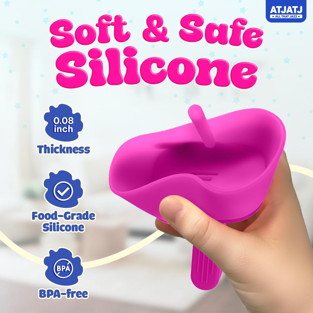 ATJATJ BPA-free silicone material safe for daily reuse