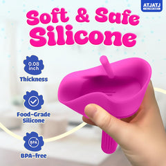 ATJATJ BPA-free silicone material safe for daily reuse