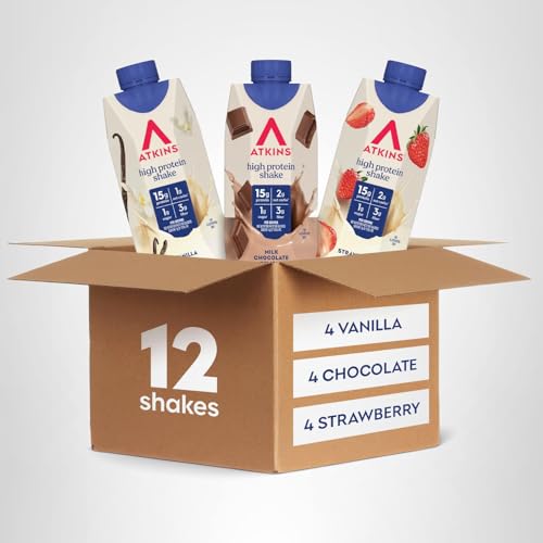 Atkins Best Sellers usage idea image showing shakes for snacks and workouts