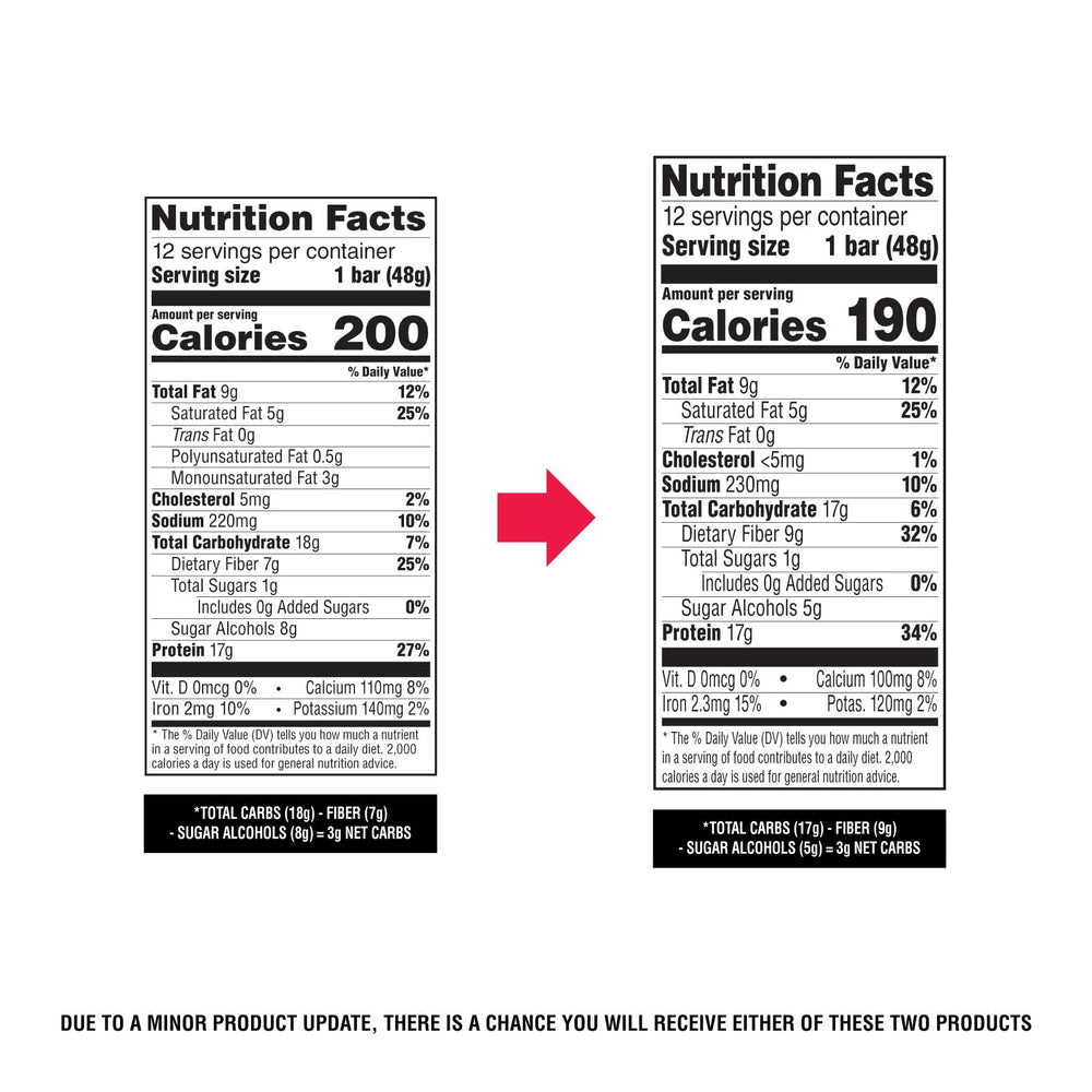 Atkins Bar gym-bag snack with protein and fiber.