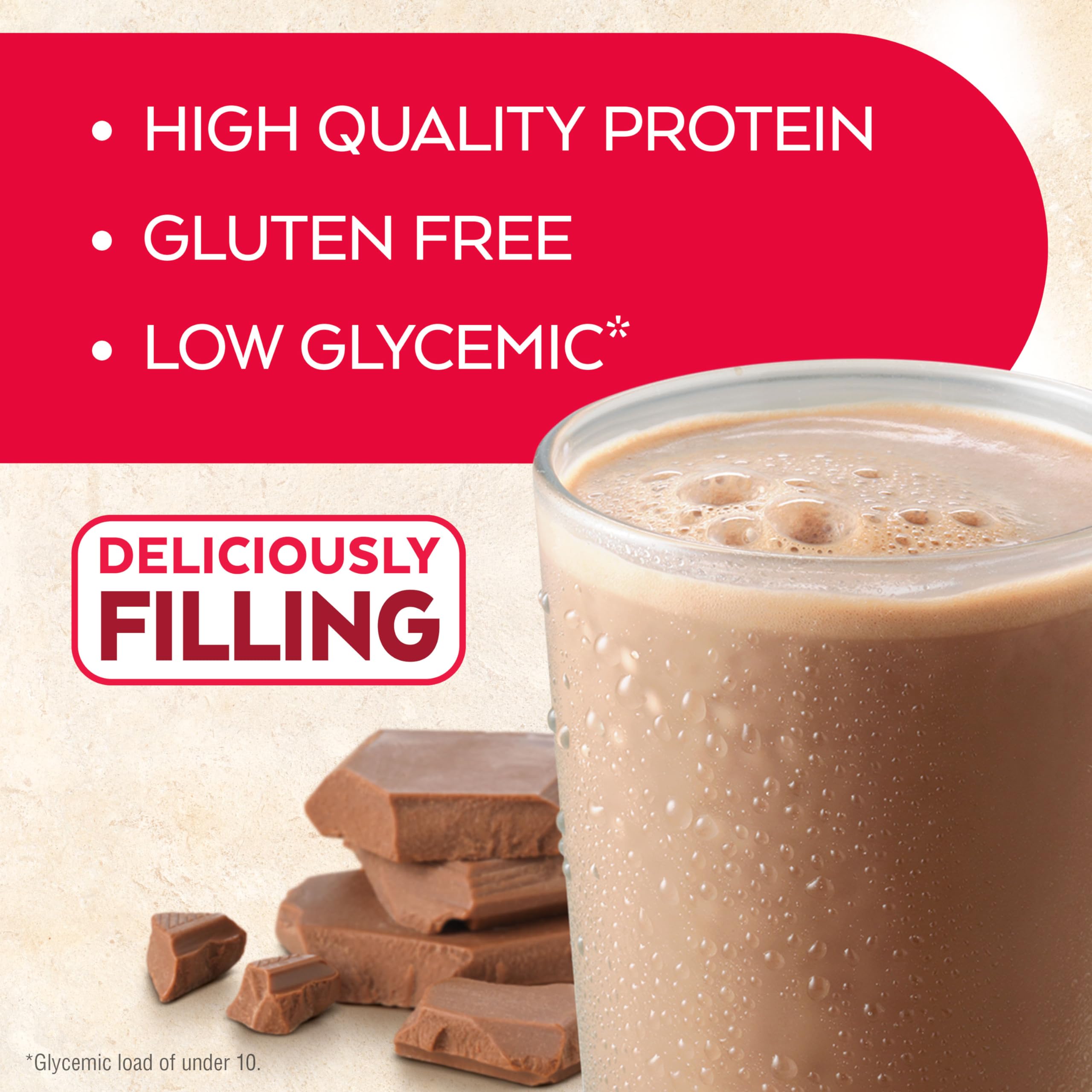 Carton of Atkins Meal Size shakes displayed for convenient on the go meals.