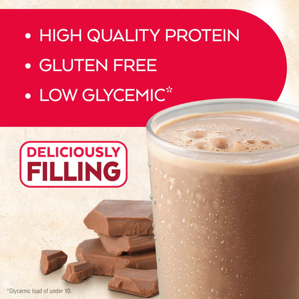 Carton of Atkins Meal Size shakes displayed for convenient on the go meals.