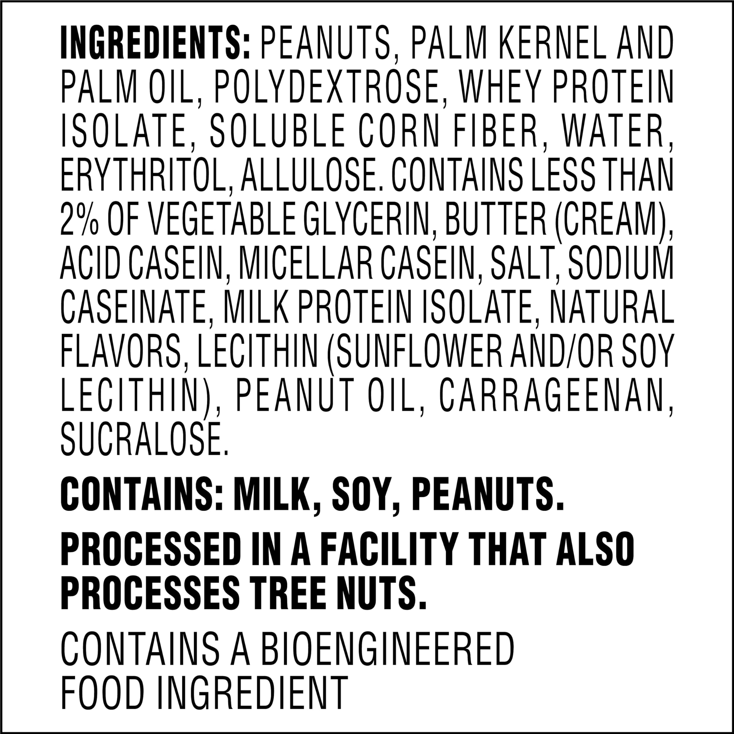 Atkins Peanutty Overload bar being broken apart to show texture.