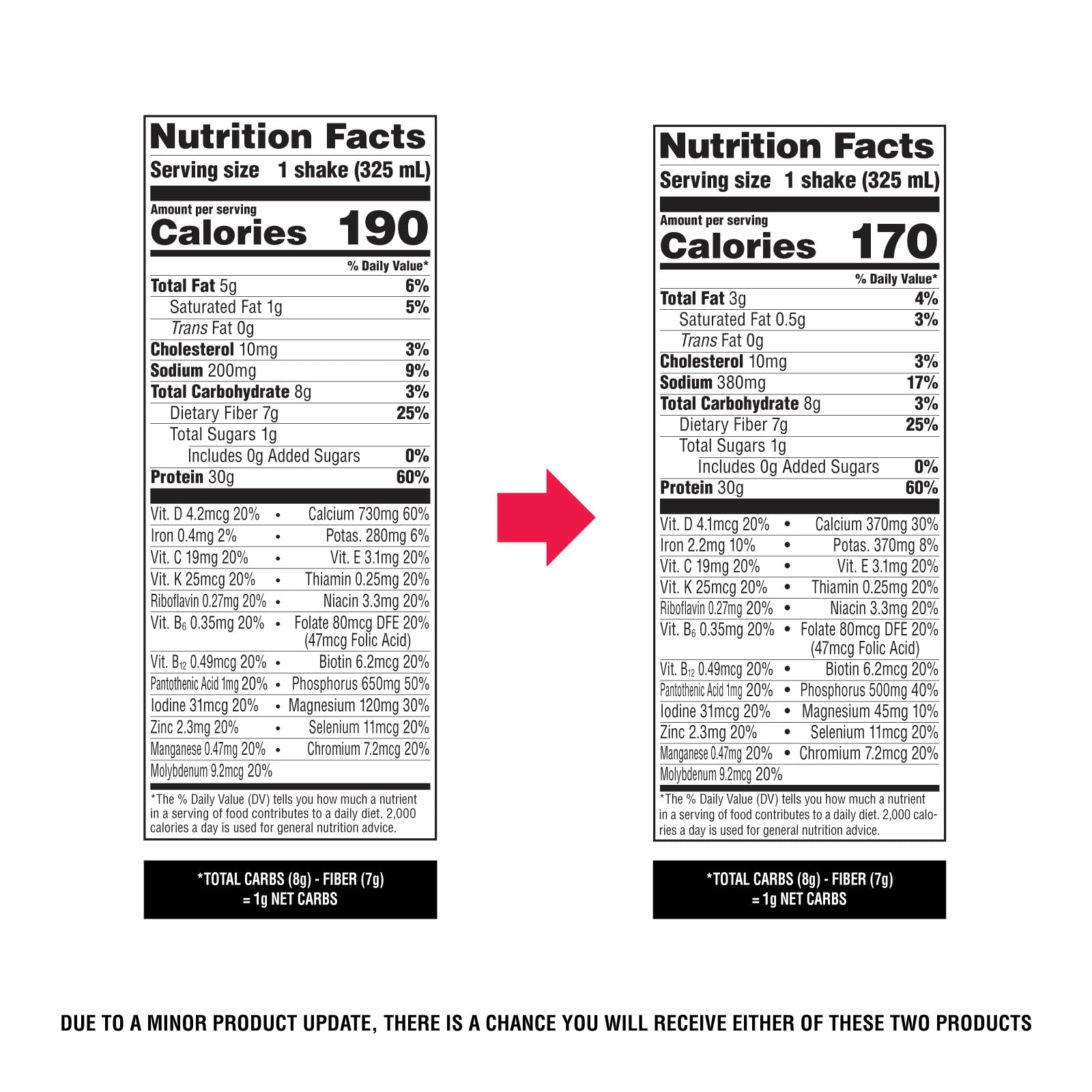 Atkins Strong shake pour emphasizes creamy vanilla flavor for convenient post-workout refuel.
