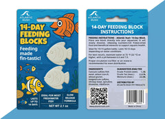 Atlantic Rush vacation feeder block packaging displays convenient 2-pack for travel