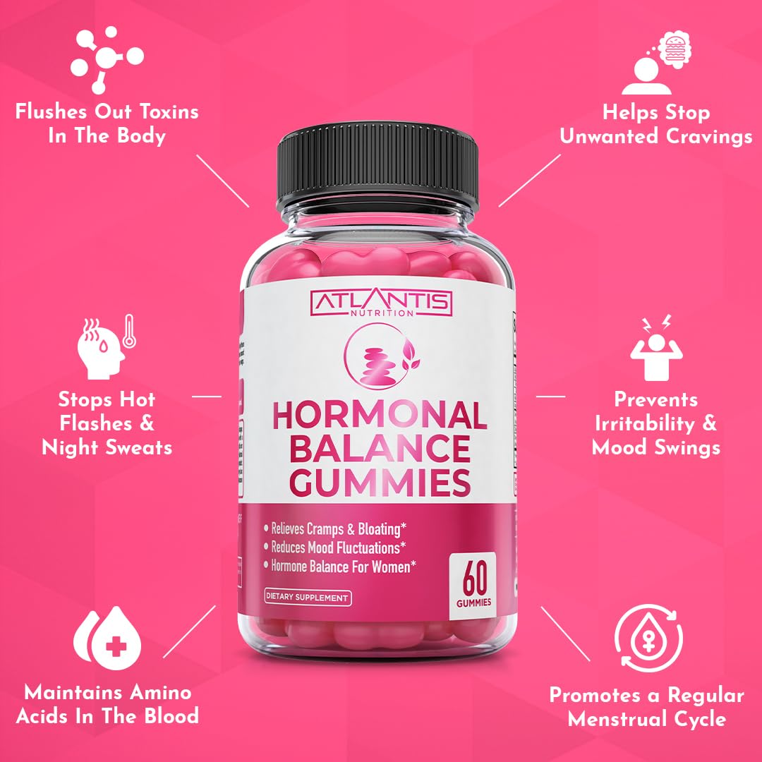 Packaging box of Atlantis Nutrition Hormonal Balance