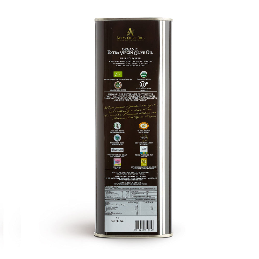 Atlas olive oil pour demonstrates smooth streaming ideal for finishing.