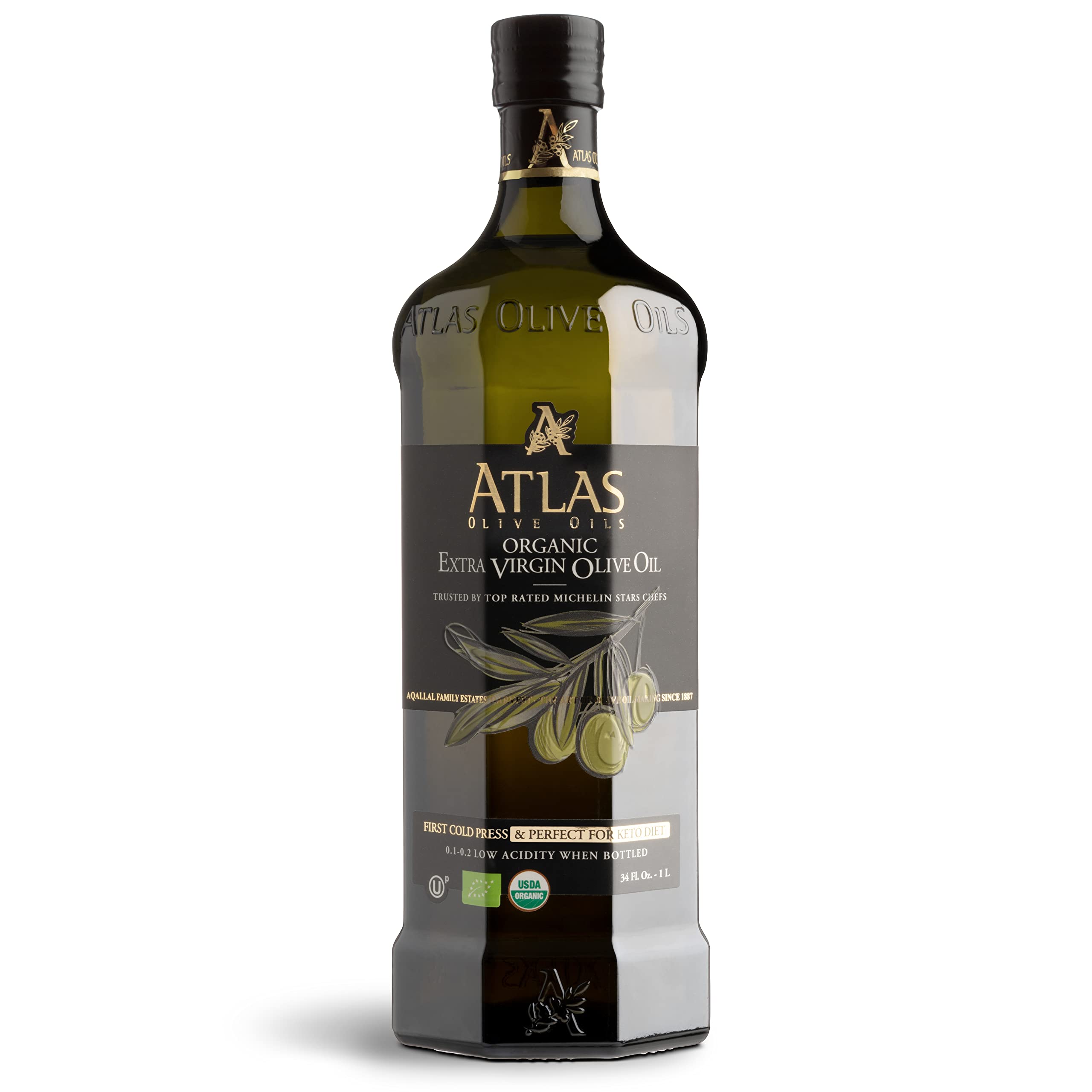 Atlas Olive Oils 1lt bottle – premium Moroccan EVOO for everyday cooking