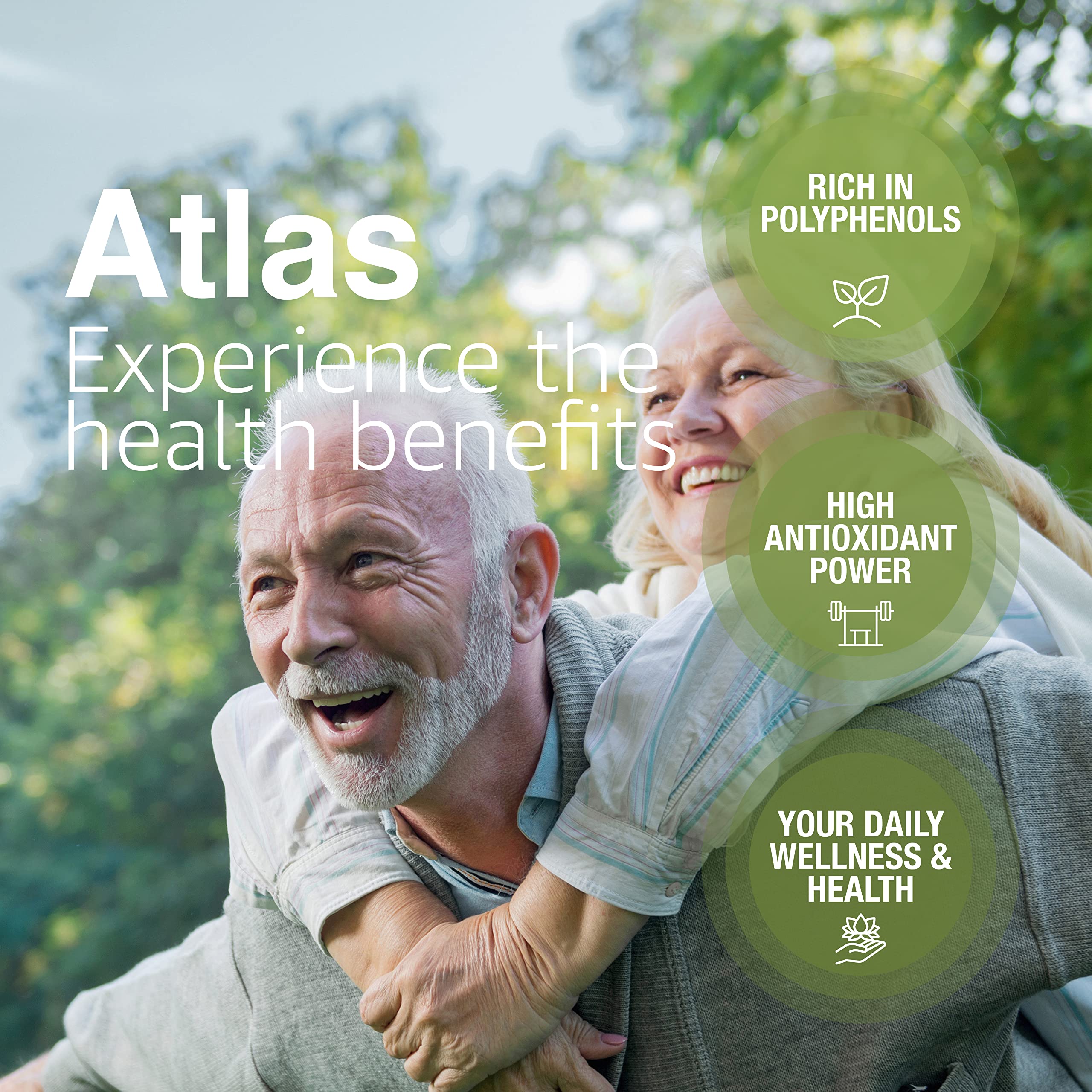 Atlas Olive Oils polyphenol closeup shows vibrant color and aroma