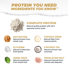 Atlas Real Food Protein Bar nutrition panel shows 20g protein, zero sugar