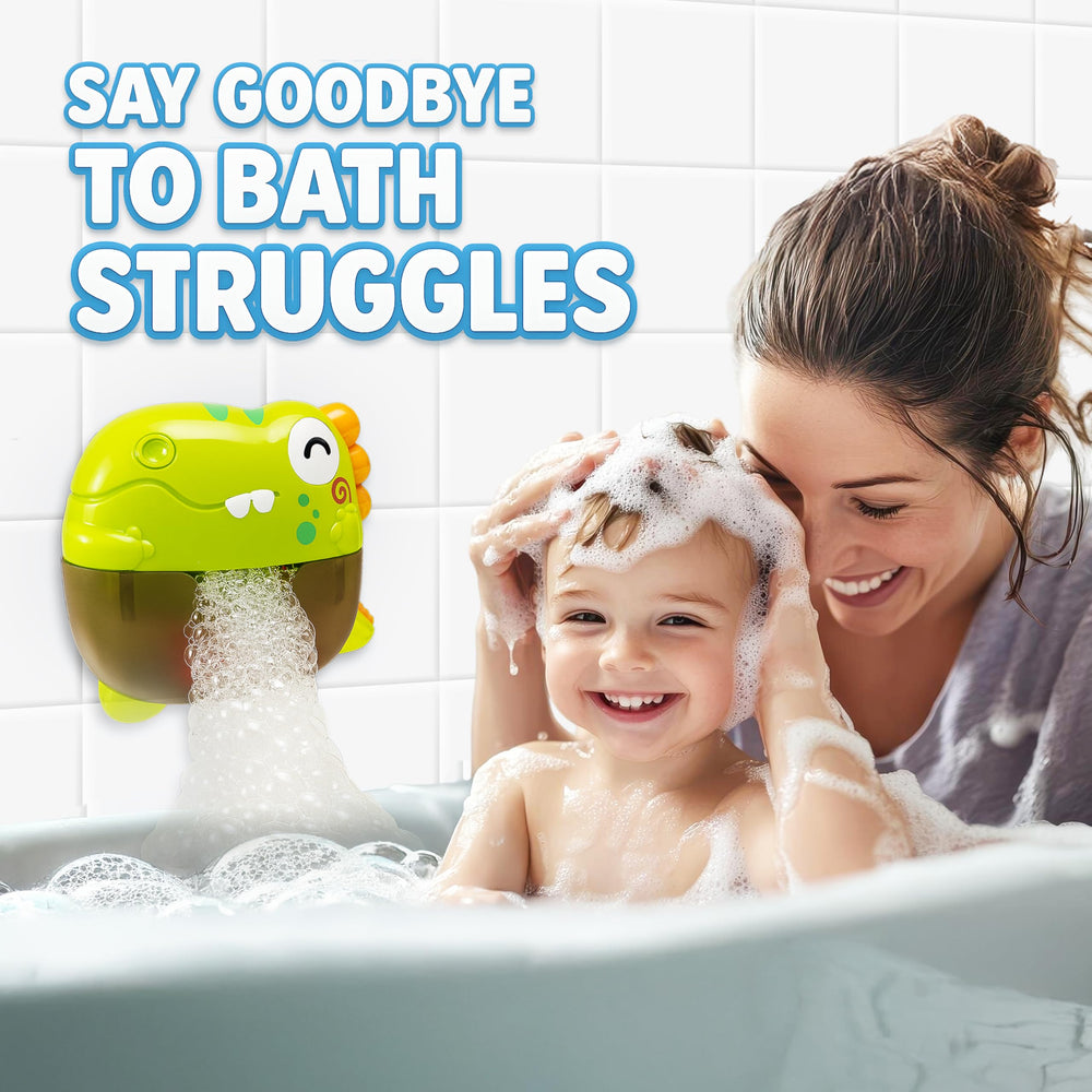Atlasonix bubble maker with lights and music enhances bath ambiance and imagination.