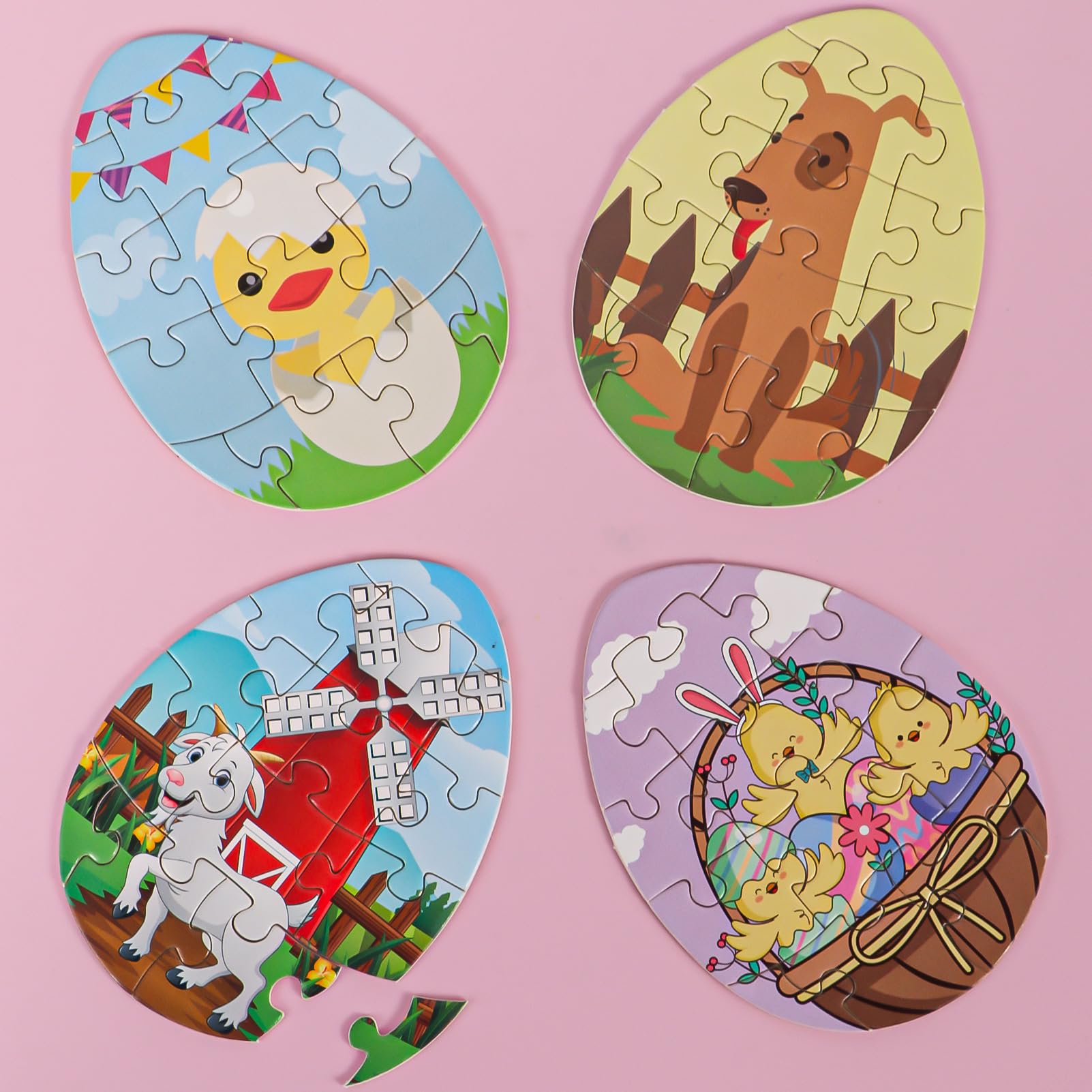 Atonofun Easter keychains and rings: versatile goodies for gift bags.