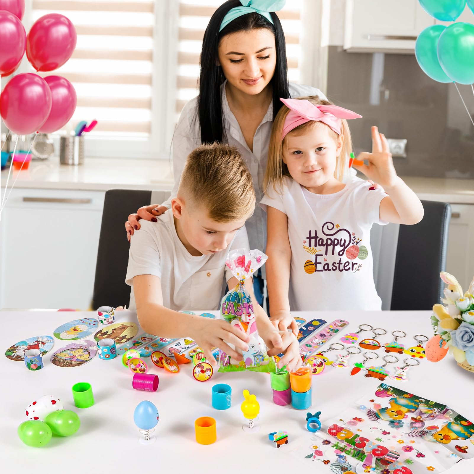 Atonofun Easter stickers and tattoos: engaging fillers for baskets and crafts.