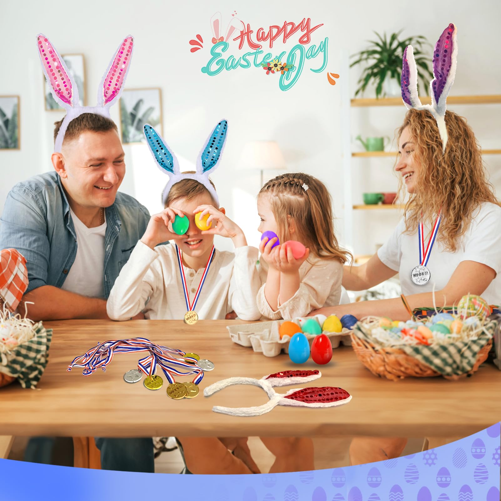 Atonofun plastic medals add prize flair to Easter activities