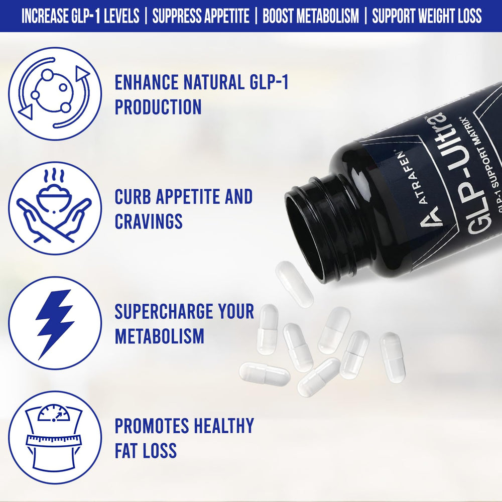 Atrafen GLP Ultra berberine-hyperboost icon represents metabolism support and steady energy balance.