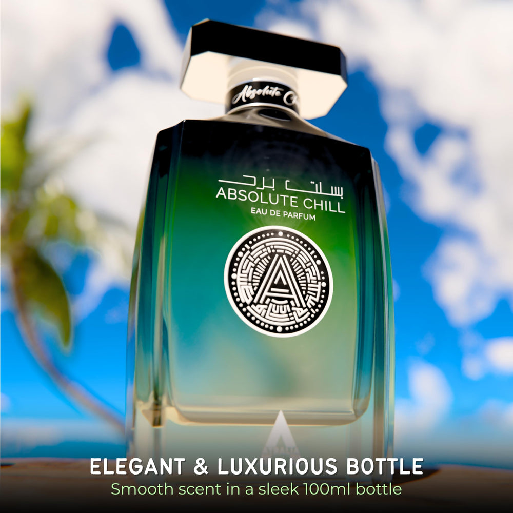 Atralia Absolute Chill label detail emphasizes citrus, green lemon, and mint notes
