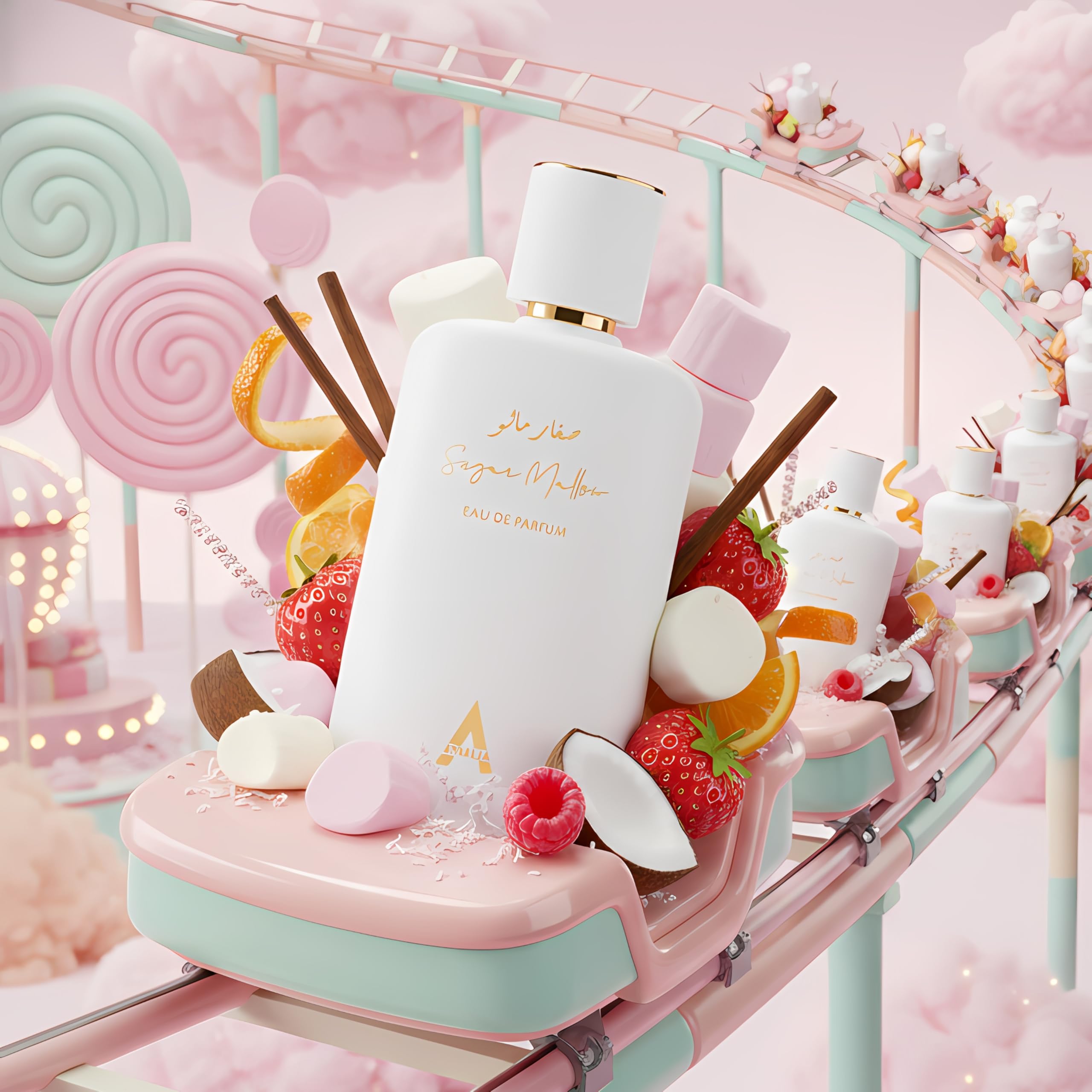 Atralia Sugar Mallow base notes offer a lasting candy sweetness