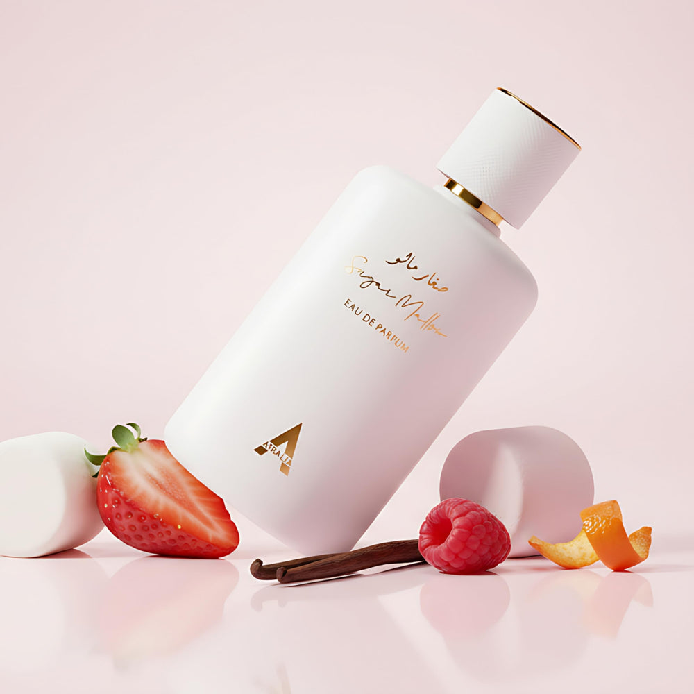 Atralia Sugar Mallow opening notes highlight fruity sweetness on skin