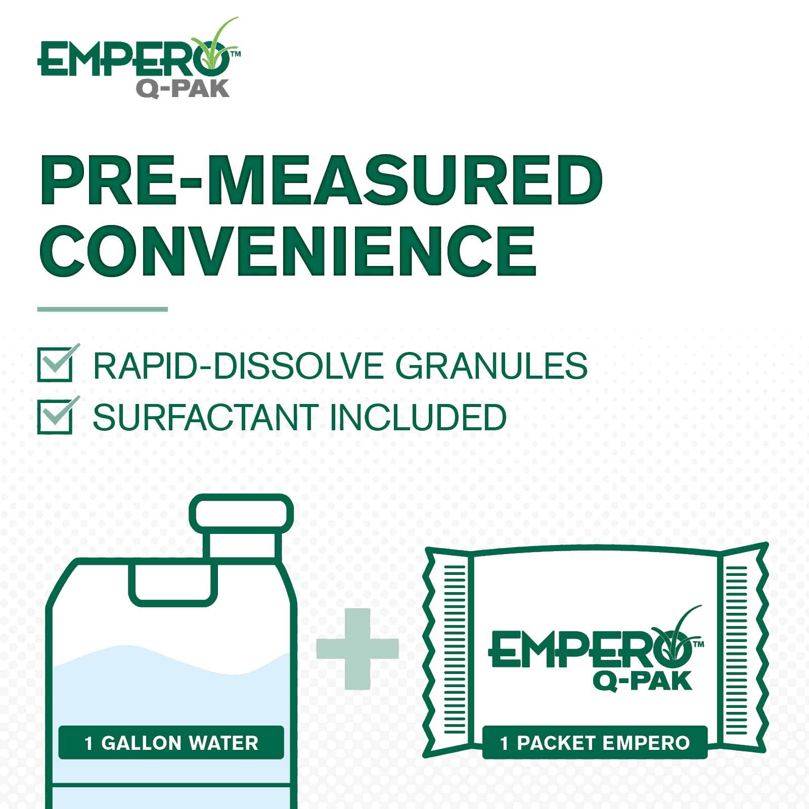 Atticus Empero Q-Pak turf compatibility shows safe use on common grasses.
