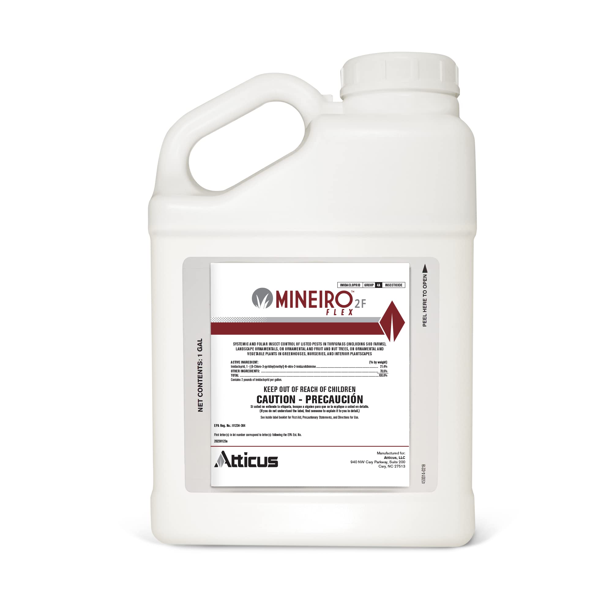 Atticus Mineiro 2F Flex bottle for effective lawn grub prevention