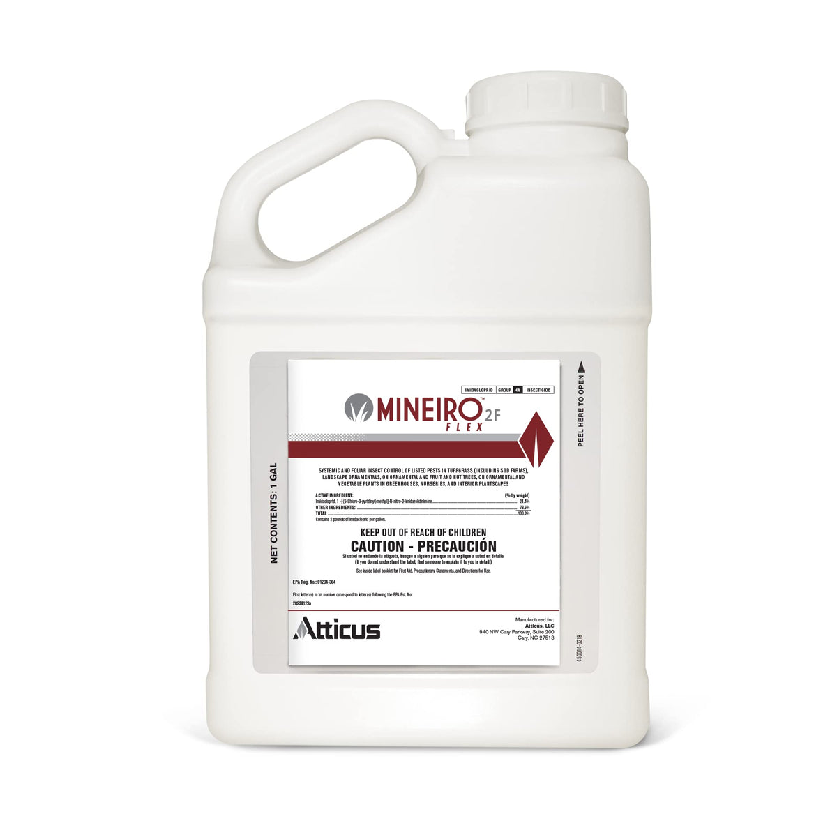 Atticus Mineiro 2F Flex bottle for effective lawn grub prevention