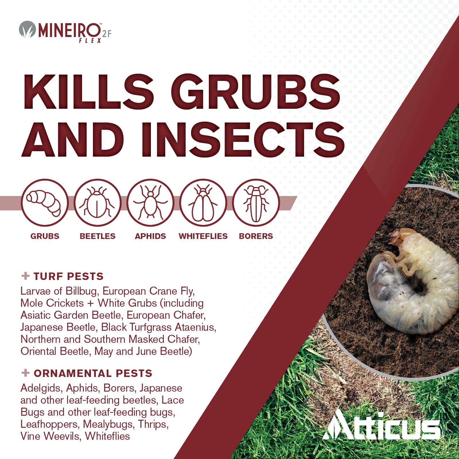 Atticus Mineiro 2F Flex sprayer cap enables easy mid-season application